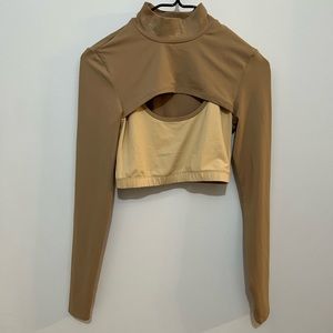 Fabletics Alyssa Long-Sleeve Crop Top